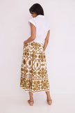 CC Midi Tiered Skirt