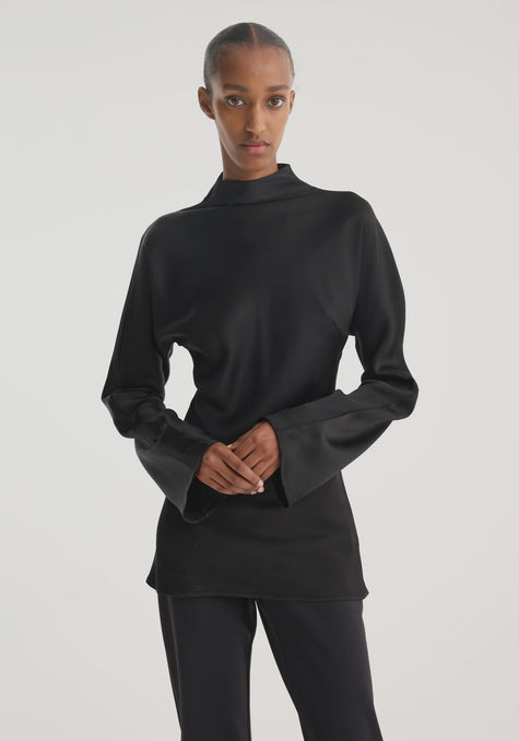 ROH Satin Waisted Top