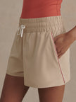 VAR Red Stripe Running Short