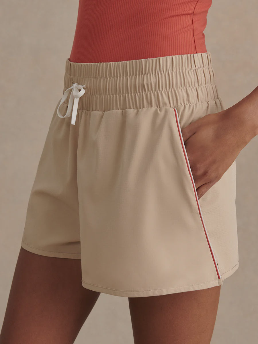 VAR Red Stripe Running Short