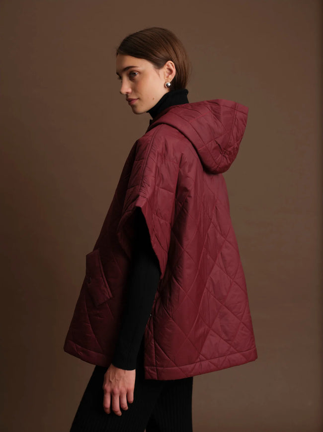 DEL Puffer Poncho