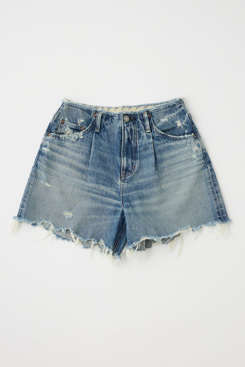 MOU No Belt Jean Shorts