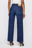 MOU Straight Mid Dark Jeans