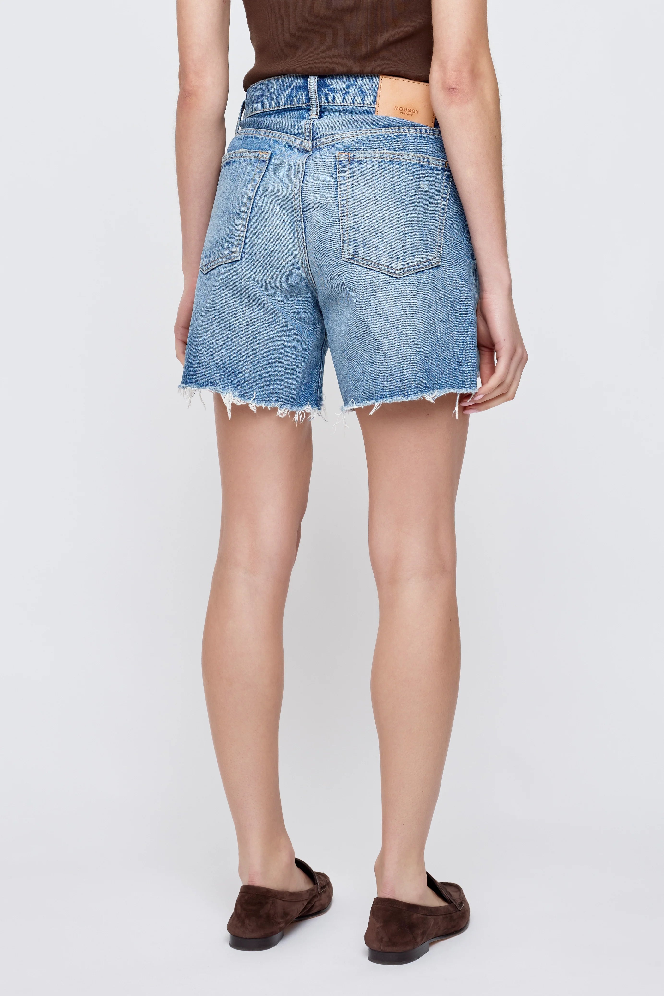 MOU Long Jean Shorts