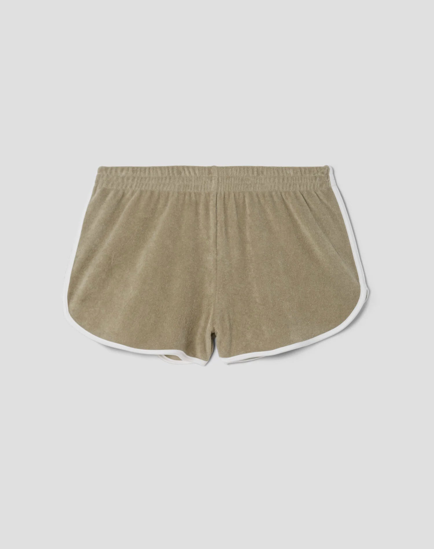 RED Terry Olive Shorts