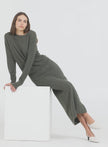 OGD Cableknit Skirt Set