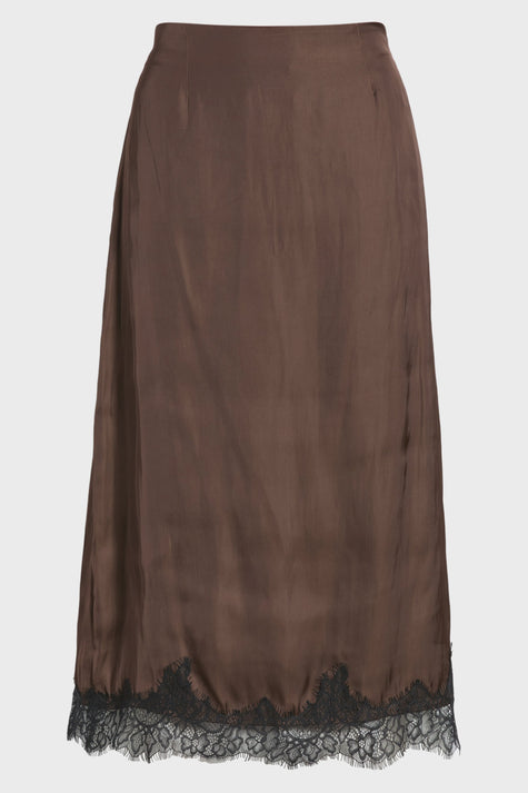 DEL Lace Trim Skirt