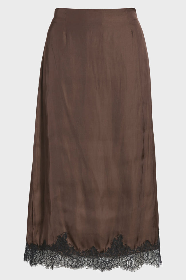 DEL Lace Trim Skirt