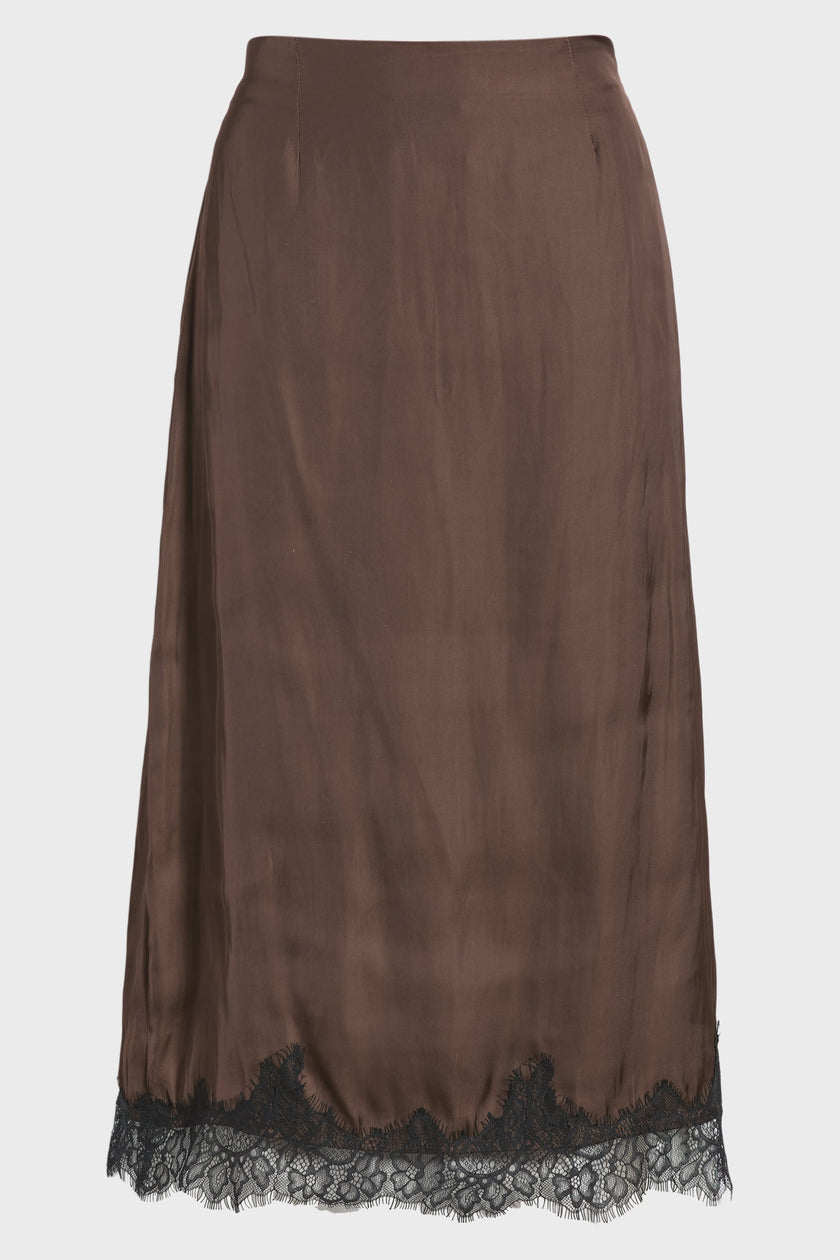 DEL Lace Trim Skirt