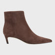 MFI Suede Kitten Heel Bootie