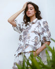 LAS Tiger Balloon Sleeve Shirt
