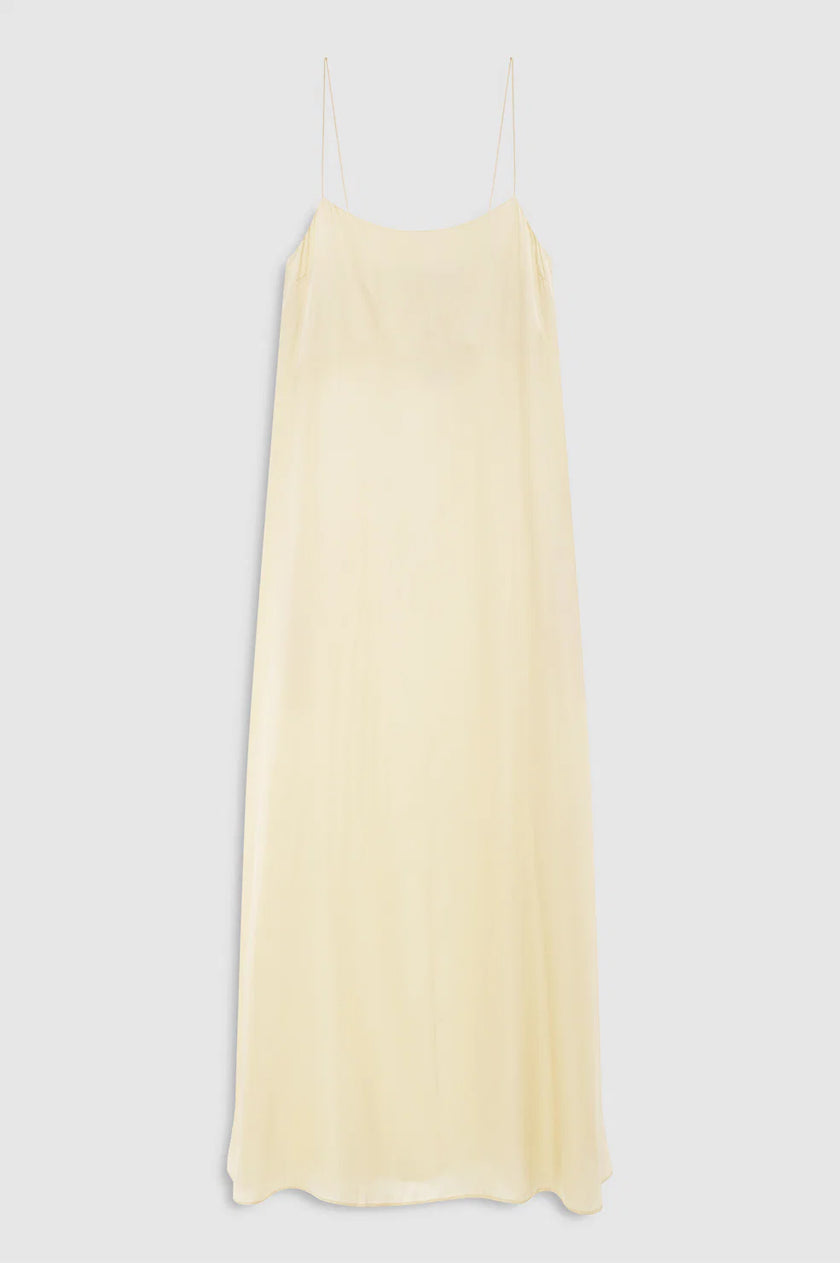 ANI Yellow Maxi Slip Dress