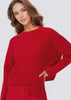 CAM Red Cashmere Sweater