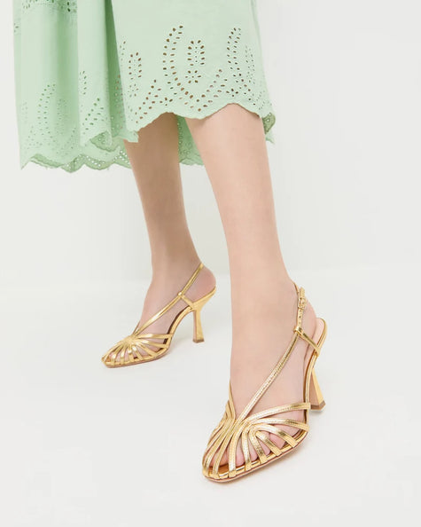 LOF Gold Lattice Heel