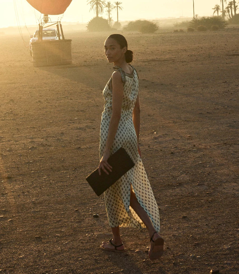 DOE Paisley Column Dress