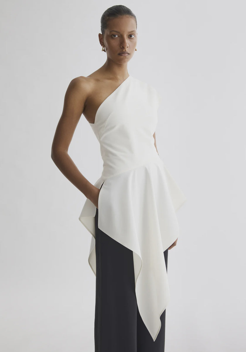 AER Asymmetric One Shoulder Top