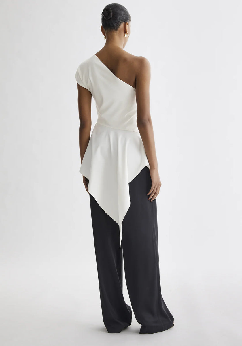 AER Asymmetric One Shoulder Top
