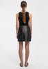 AER Leather Mini Skirt