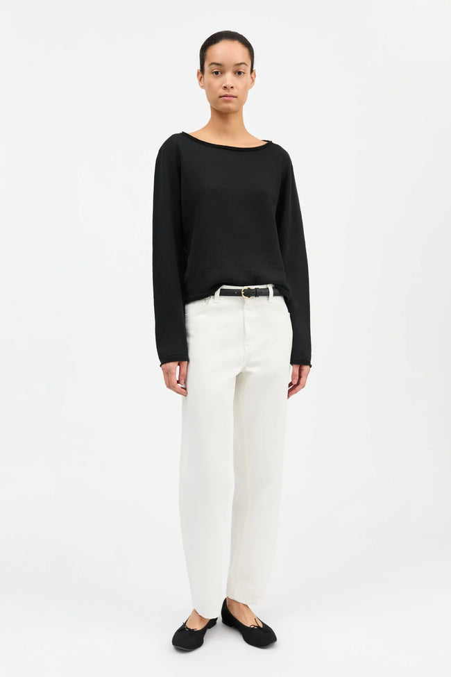SKS Cropped Straight Jeans