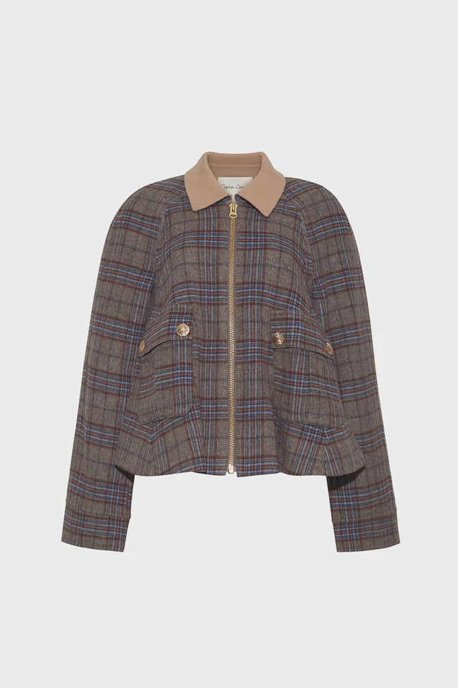 CC Plaid Jacket