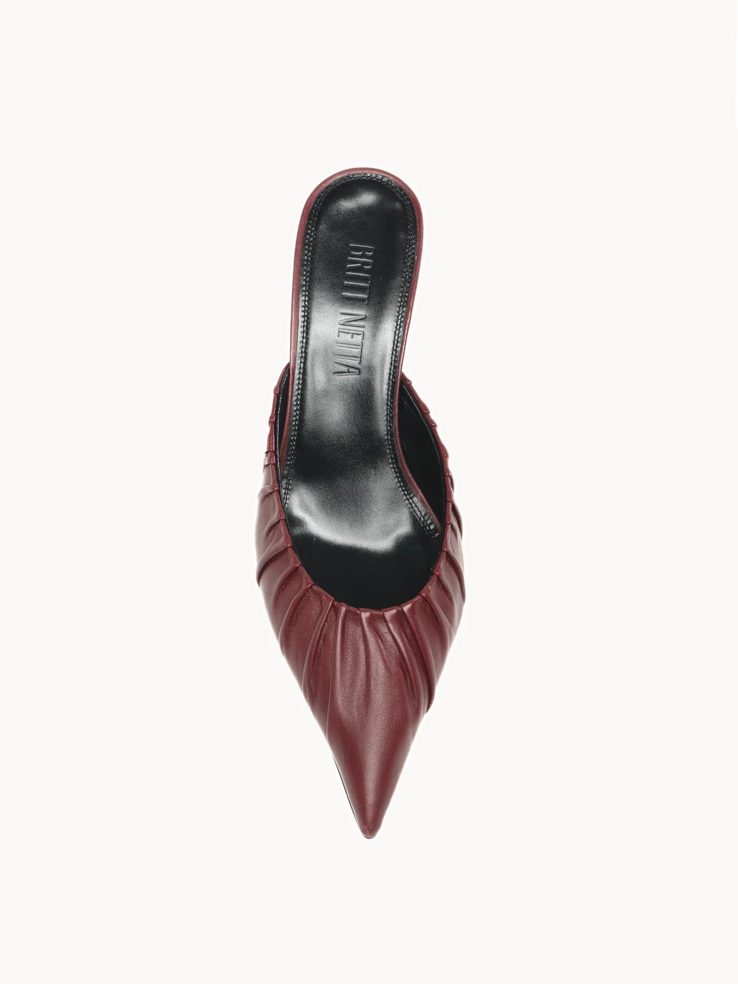 BN Pointed Toe Leather Mule