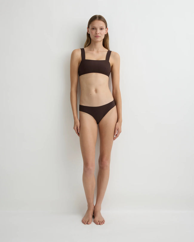 BB Brown Swimsuit Set