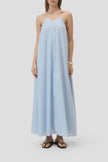 CLO Low Back Flowy Maxi Dress