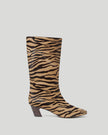 LOF Tiger Heeled Boot