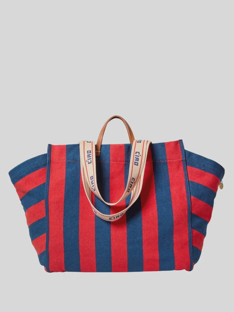 CLA Canvas Stripe Tote