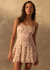 CAM Blush Floral Mini Dress