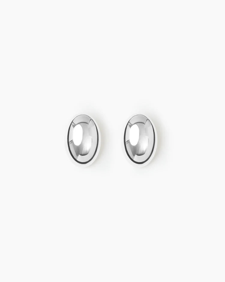 LIE Silver Drop Earrings