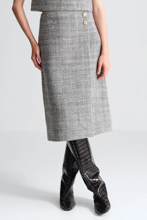CC Tweed Boucle Skirt