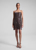 ALC Gray Sequin Mini Dress