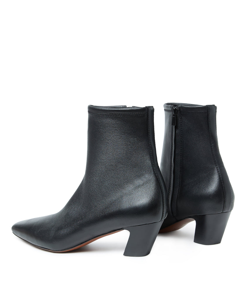 LOF Black Ankle Boot