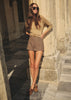 CAM Plaid Shorts
