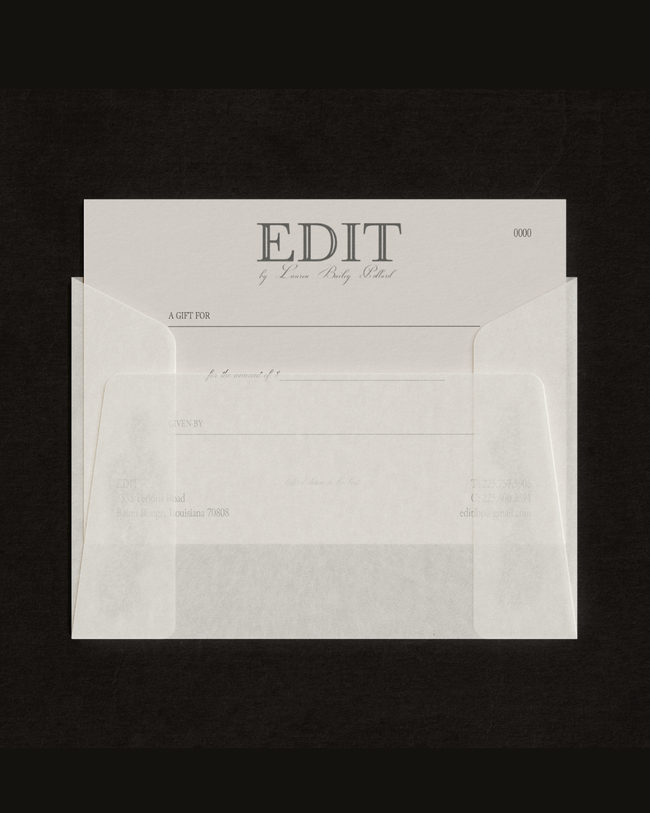 EDIT Gift Card
