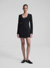 ALC Black Long Sleeve Mini Dress