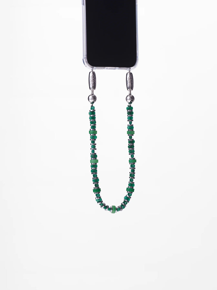 OSS Emerald Bead Wristlet