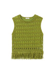 ALC Crochet Fringe Top