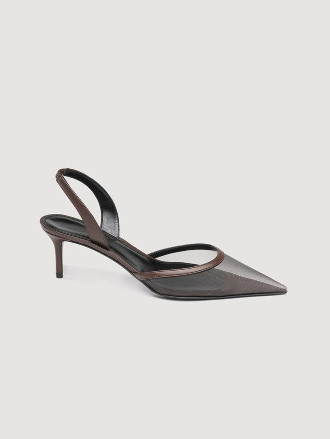 BN Sheer Pointy Toe Heel