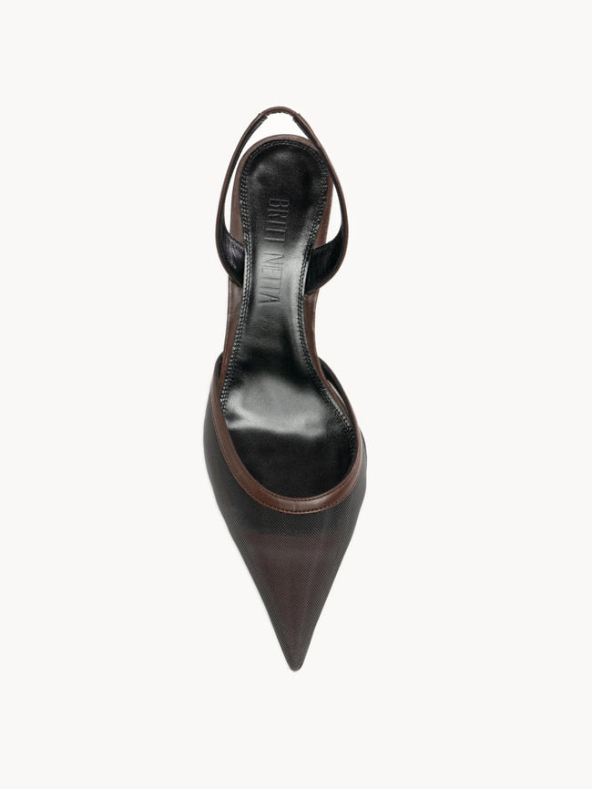 BN Sheer Pointy Toe Heel