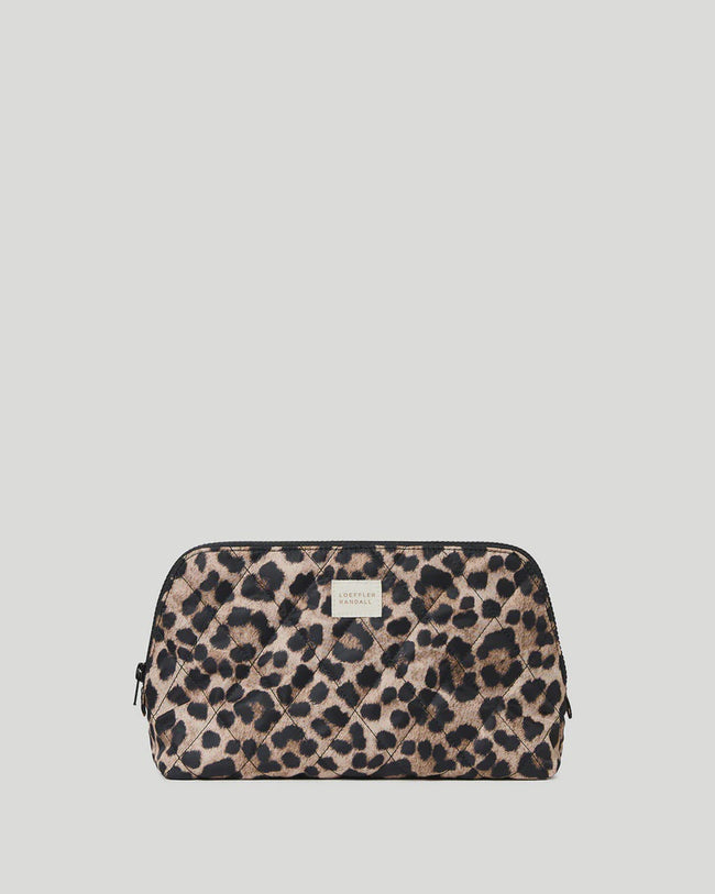 LOF Leopard Cosmetic Bag