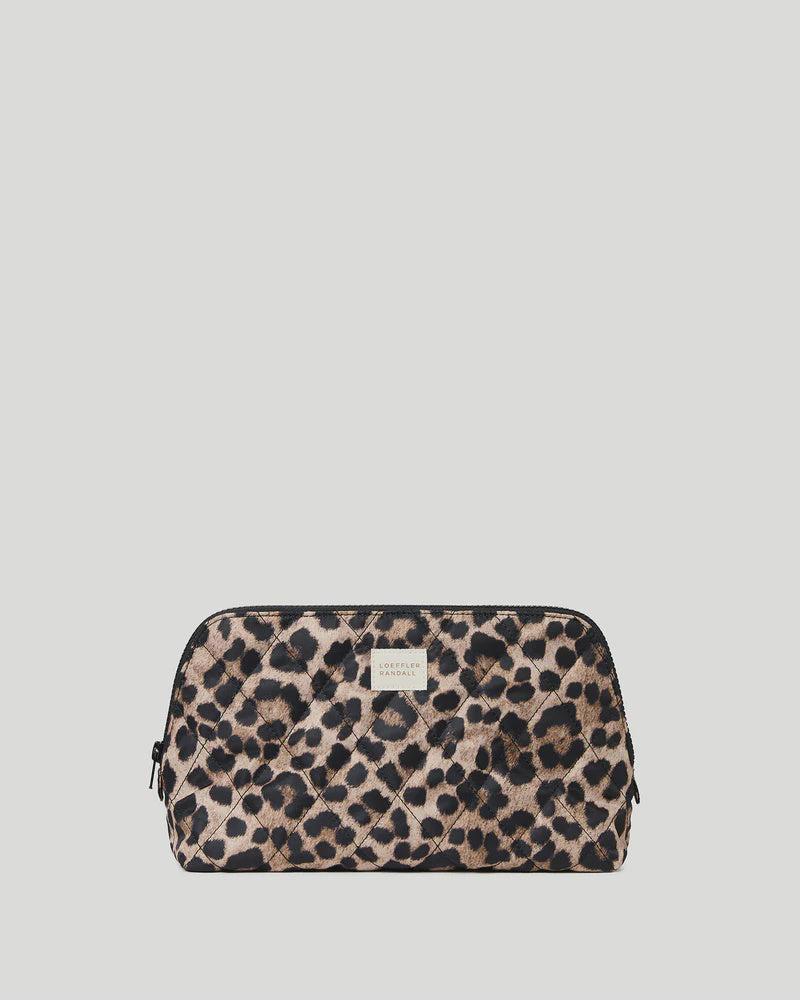 LOF Leopard Cosmetic Bag