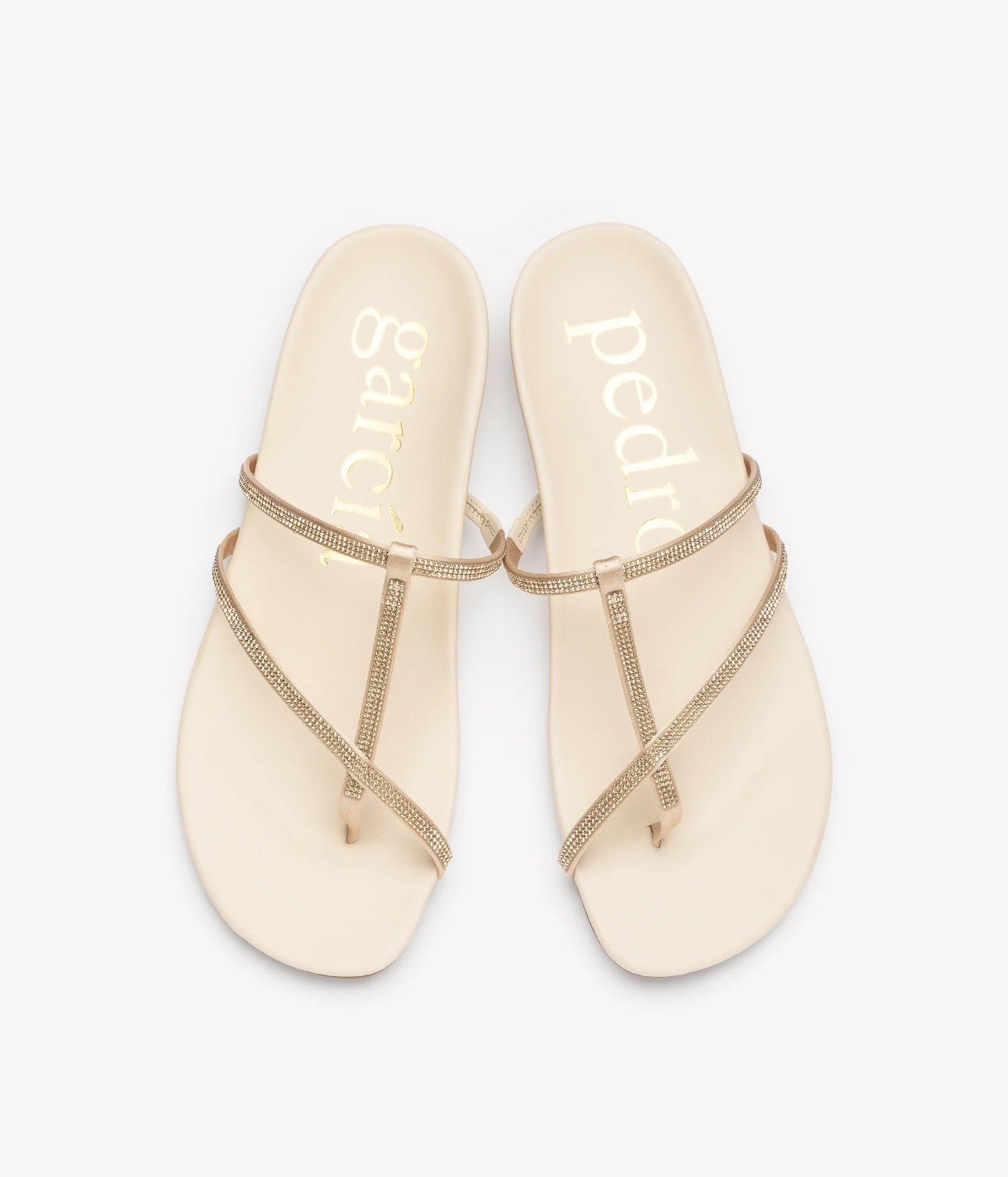 PG Flat Crystal Sandal