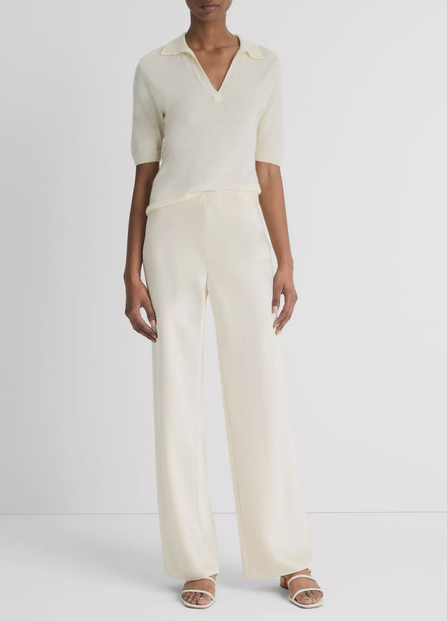 VIN High Waist Satin Pant