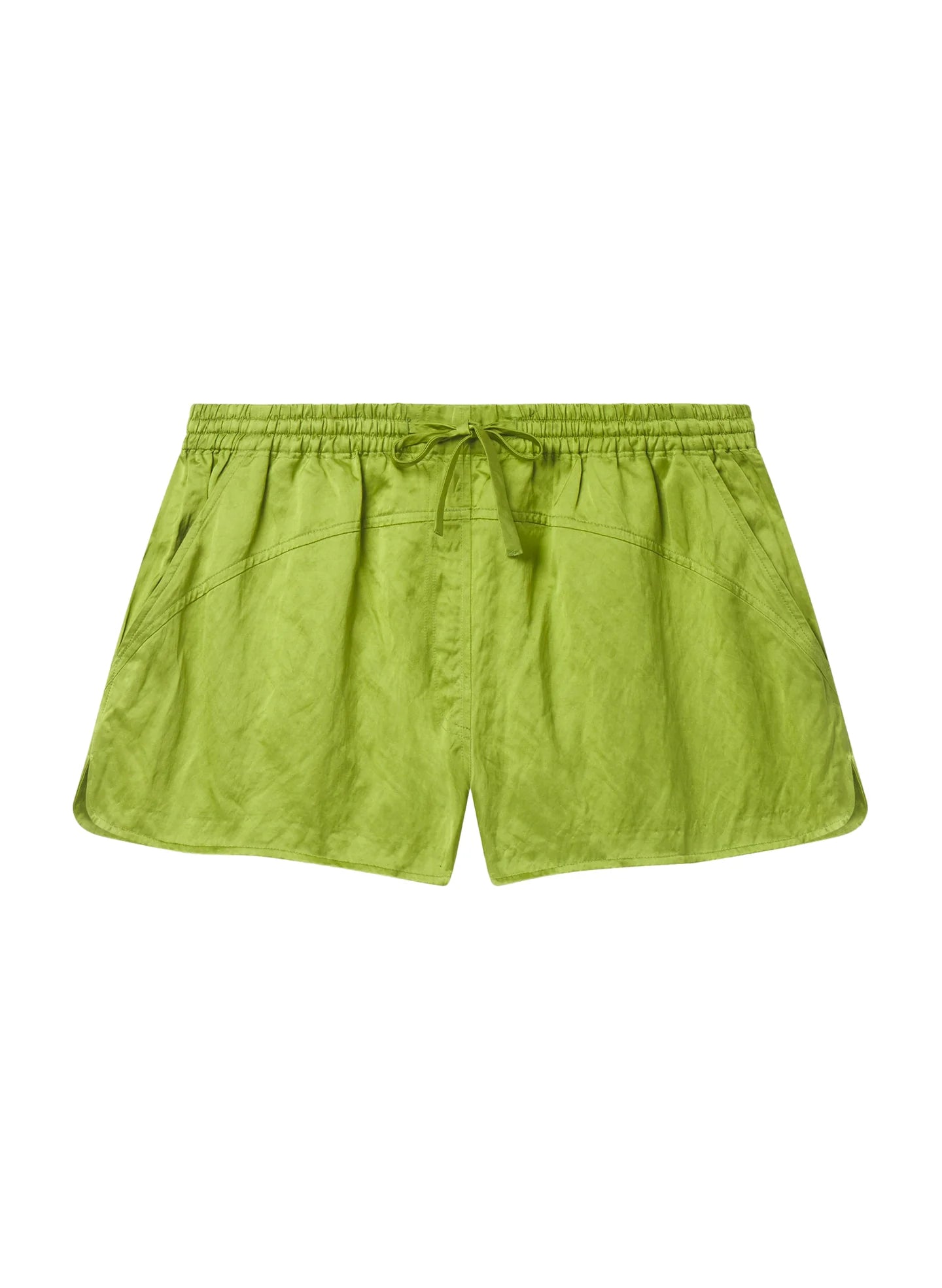ALC Satin Drawstring Shorts