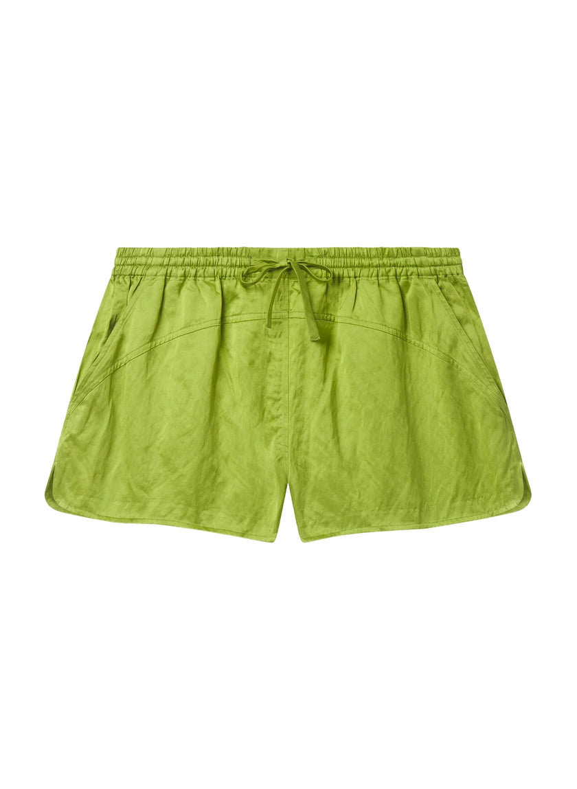 ALC Satin Drawstring Shorts
