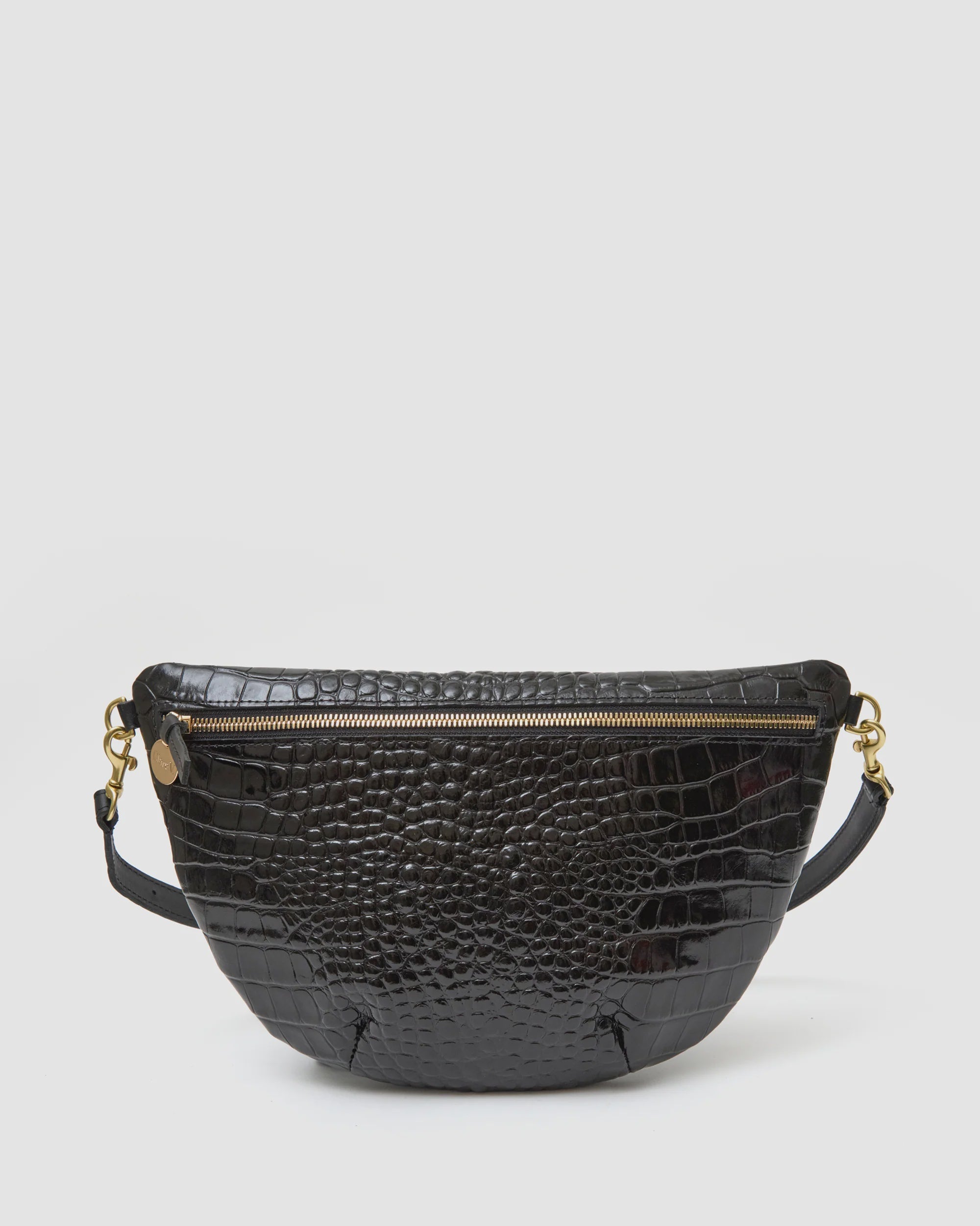 CLA Black Croc Fanny
