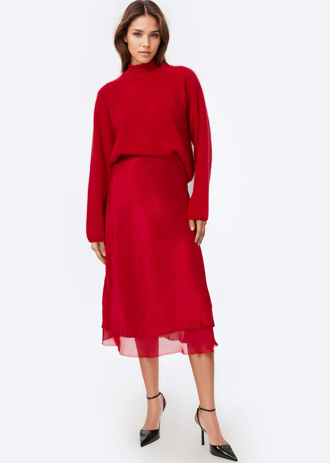 CAM Red Cashmere Sweater