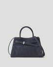 VER Navy Suede Bag